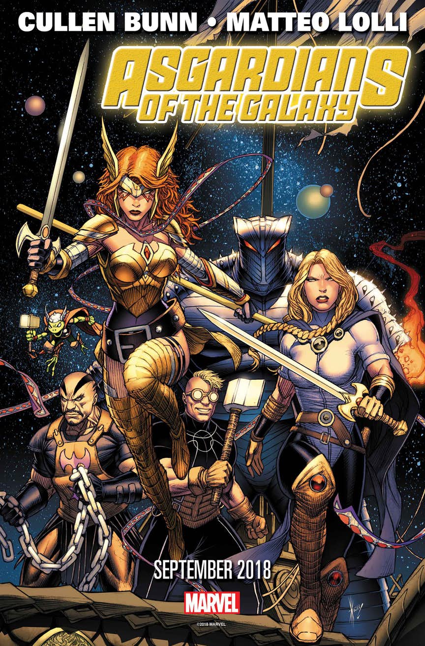 Marvel anuncia os Asgardianos da Galáxia 3
