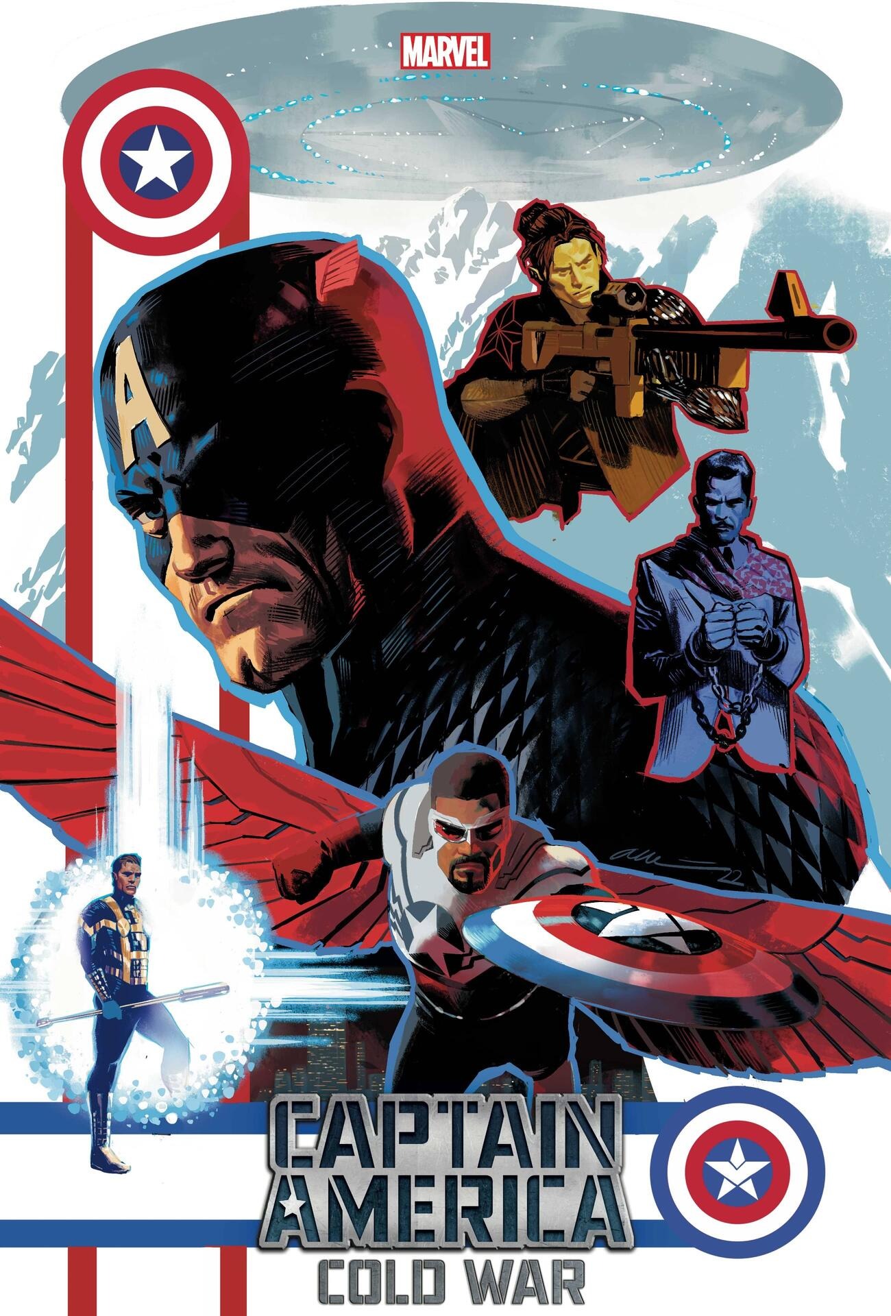GUERRA FRIA! Marvel revela mais detalhes da nova saga dos Capitães América