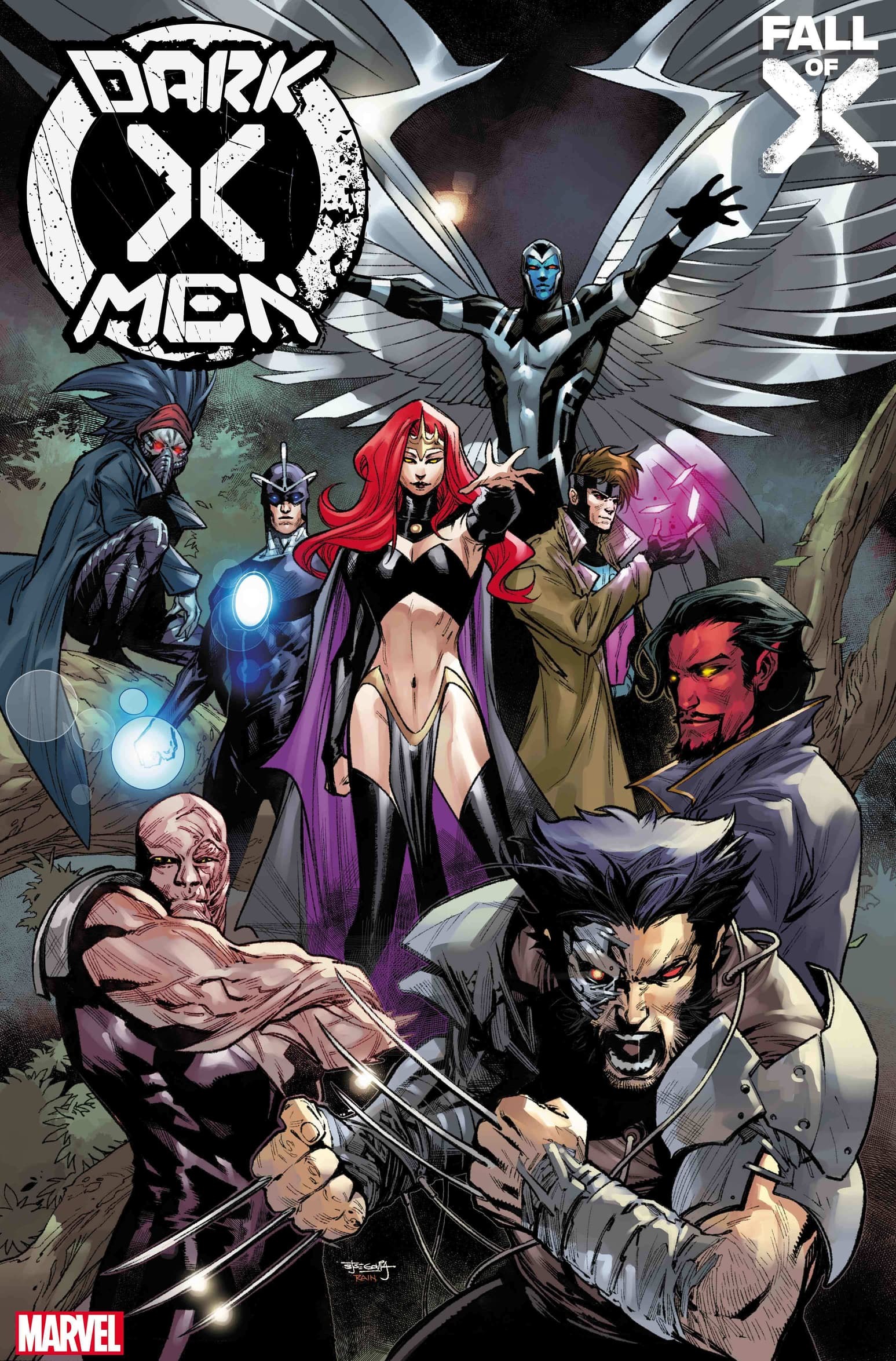 Marvel revela sua nova equipe de mutantes os XMen Sombrios